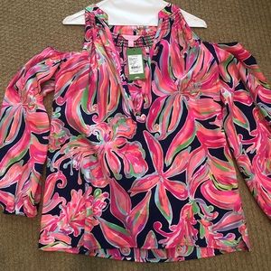 Lilly Pulitzer Sunny Shoulder Top